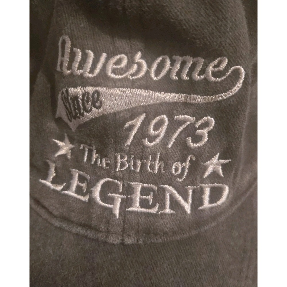 Awesome since 1973 Birth‎ of Legend Men Hat